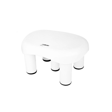 Marco Jumbo Bathroom Stool / Patla White