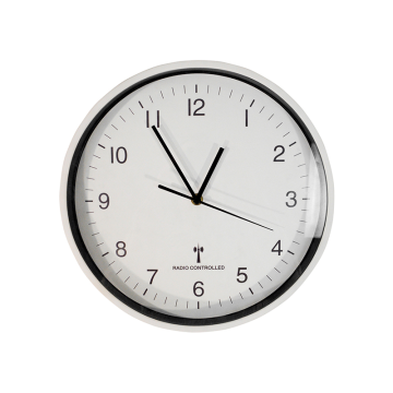 Wall Mounted Radio Controlled Clock 30cm