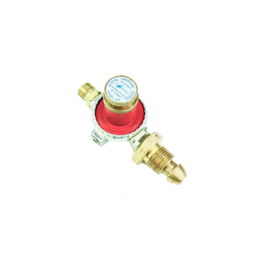 Propane / LPG Regulator, High Pressure, 0-4 Bar, 8kg/h with 8mm Hose Nozzle