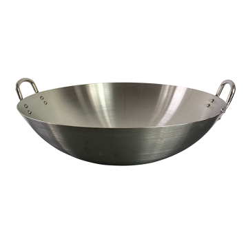 Stainless Steel Oriental Chinese Wok 50cm
