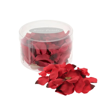 Rose Petals Red in PVC Tub (Pack 150)