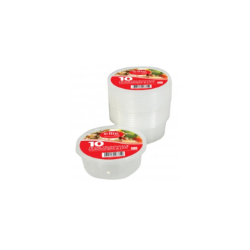 E-Lite 10oz Containers &amp; Lids (Pack 10)