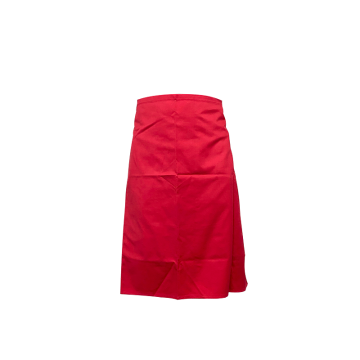Waist Apron Length 70cm, Width 76cm Red