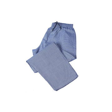 Chef&#039;s Trousers X Large Small Blue Check