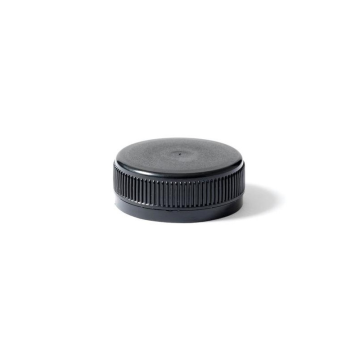 Spare 38mm Tamper Evident Black Caps for PET Juice Bottles (Fits 130597, 130598, 130599)