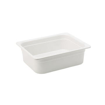 Gastronorm Pan White Melamine 1/2 100mm deep