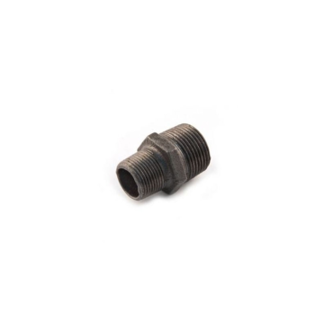 Malleable Fitting - Hex Reducing Nipple - 1/2&quot; to 3/4&quot; - Male x Male