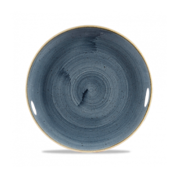 Churchil Stonecast Blueberry Evolve Coupe Plate 8.67&quot;