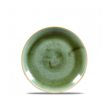 Churchil Stonecast Samphire Green Evolve Coupe Plate 6.5&quot;