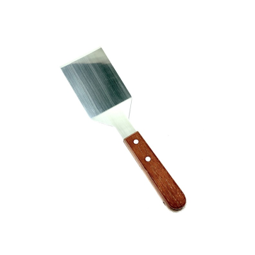 Economy Wooden Handle Hamburger Turner 7x9cm