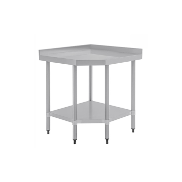 Catering Stainless Steel Corner Table 600mm