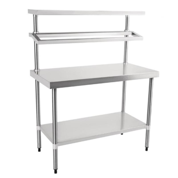 Catering Stainless Steel Preparation Table with Gastronorm Pan holder 1200mm