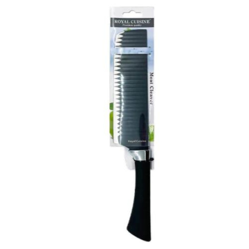 Royal Cuisine Black Fluted Meat Cleaver