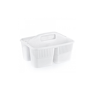 Hobby Organiser Basket Classy White