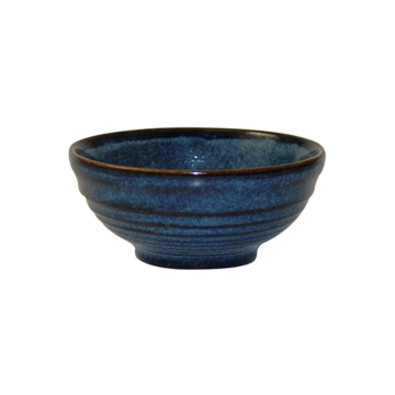 Churchil Sapphire Bit On The Side Ripple Snack Bowl 10oz