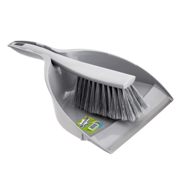 Bettina Premium Silver Dustpan &amp; Brush