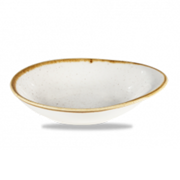 Churchill Stonecast Barley White Round Dish with Lip 17cl / 6oz (Pack12)
