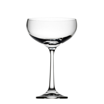 Praline Crystal Champagne Coupe Glass 6.25 (18cl) (Pack 4)