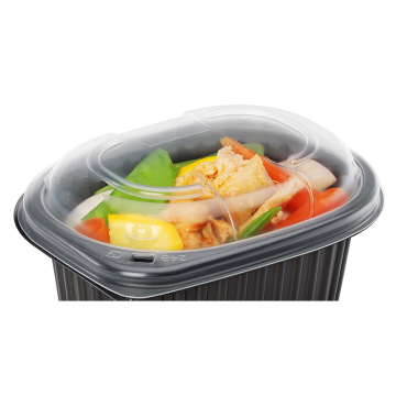 Clear Microwaveable Lid for 450ml container (Pack 20)