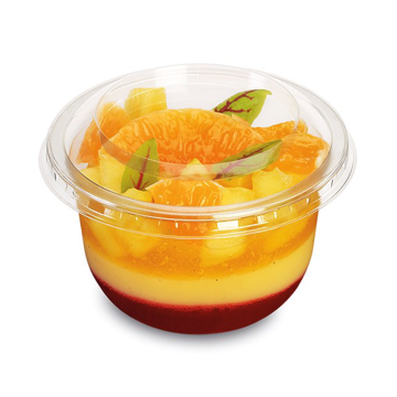 Delipack Clear Small Desert Deli Pot 100ml, 3.5oz (Pack 50)