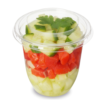 Delipack Clear Small Desert Deli Pot 150ml, 5.5oz (Pack 50)