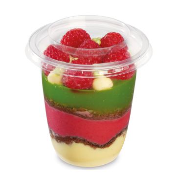 Delipack Clear Small Desert Deli Pot 200ml, 7oz (Pack 50)