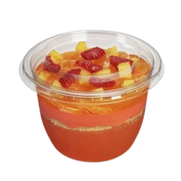 Delipack Clear Large Desert Deli Pot 300ml, 10oz (Pack 50)