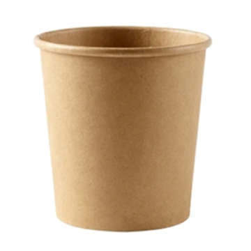 Disposable Kraft Heavy Duty Soup Containers 16oz (Pack 50) [500]