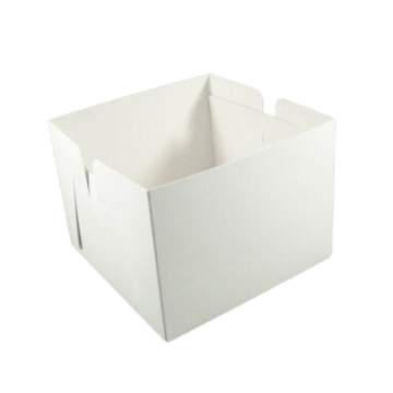 Stapleless Wedding Cake Box Base 8&quot; x 8&quot; x 6&quot; (Pack 50)