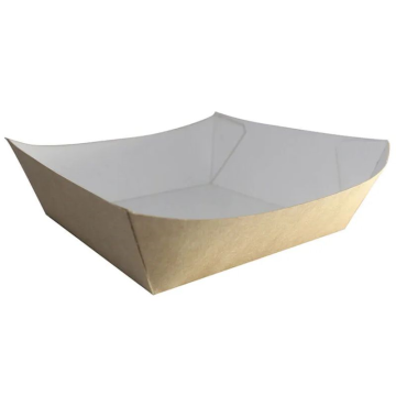 Kraft Burger Tray 5&quot; (Pack 125)