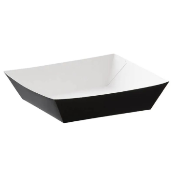 Black Burger Tray 5&quot; (Pack 125)