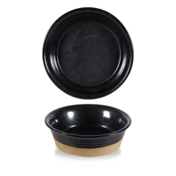 Art De Cuisine Igneous Black Large Pie Dish 6&quot;