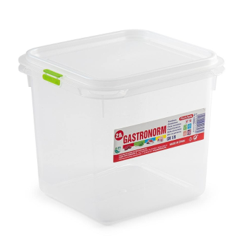 Plasticforte Gastronorm 1/6 Food Storage Container &amp; Lid 2.6 Litres