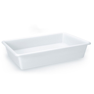 Plasticforte White Plastic Catering Storage Tray 6 Litres