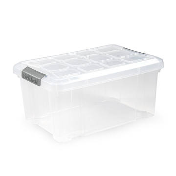 Plasticforte Multipurpose Storage Container with Clip Lid 5 Litres