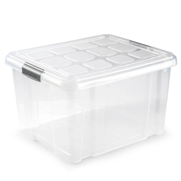 Plasticforte Multipurpose Storage Container with Clip Lid 25 Litres