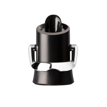 Vacu Vin Champagne Saver &amp; Server Black