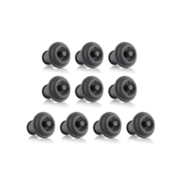 Vacu Vin Vacuum Wine Stopper Grey (Pack 10)