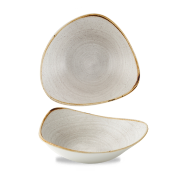 Churchill Stonecast Raw Grey Lotus Bowl 9&quot; (Pack 12)