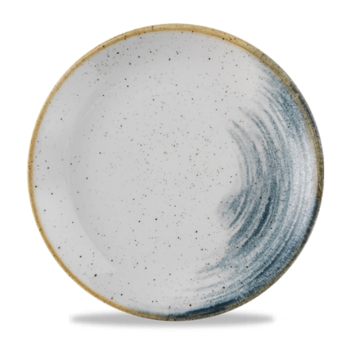 Churchill Stonecast Accents Blueberry Evolve Coupe Plate 6.5&quot; (Pack 12)
