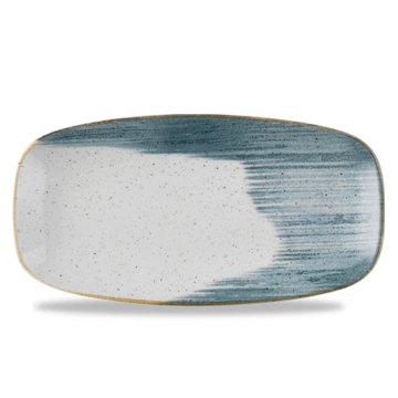 Churchill Stonecast Accents Blueberry Chefs Oblong Plate 11.75 X 6&quot; (Pack 12)