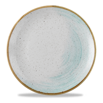Churchill Stonecast Accents Duck Egg Evolve Coupe Plate 10.25&quot; (Pack 12)