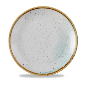 Churchill Stonecast Accents Duck Egg Evolve Coupe Plate 6.5&quot; (Pack 12)