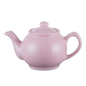Price &amp; Kensington Stoneware Pastel Pink 6 Cup Teapot
