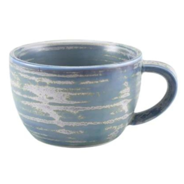 Genware Terra Porcelain Seafoam Coffee Cup 28.5cl/10oz (Pack 6)