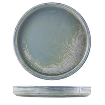 Genware Terra Porcelain Seafoam Presentation Plate 26cm (Pack 6)