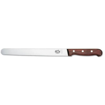 Victorinox Rosewood Handle Slicing Knife with Round Tip 25cm