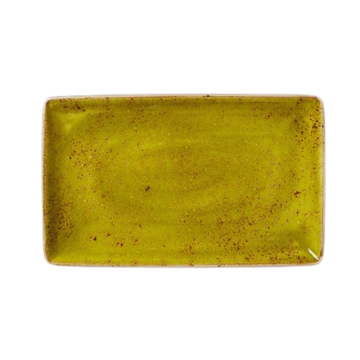 Steelite Craft Apple Rectangle Three Plate 32 x 19cm (Pack 6)