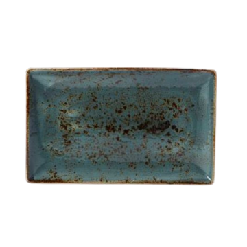 Steelite Craft Blue Rectangle One Plate 27 x 16.75cm
