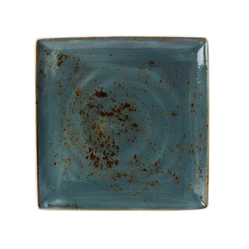 Steelite Craft Blue Sqaure One Plate 27 x 27cm (Pack 6)